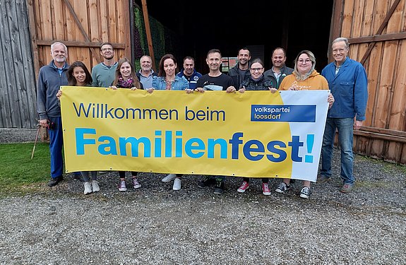 VP Loosdorf Familienfest 2021 in Loosdorf im Stadl von Fam. Schmid-Glaninger