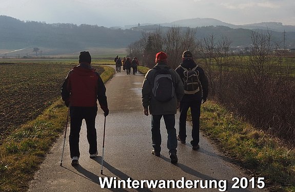 Wanderung nach Anzendorf am 28.01.2015 mit dem Niederösterreichischen Seniorenbund Ortsgruppe Loosdorf-Schollach