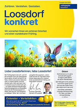 Loosdorf konkret Ausgabe April 2024