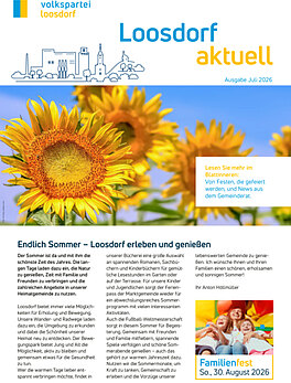 Loosdorf Aktuell Ausgabe Juli 2026