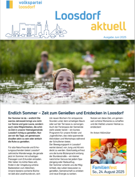 Loosdorf Aktuell Ausgabe Juni 2025