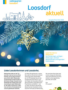 Loosdorf Aktuell Ausgabe Dezember 2025